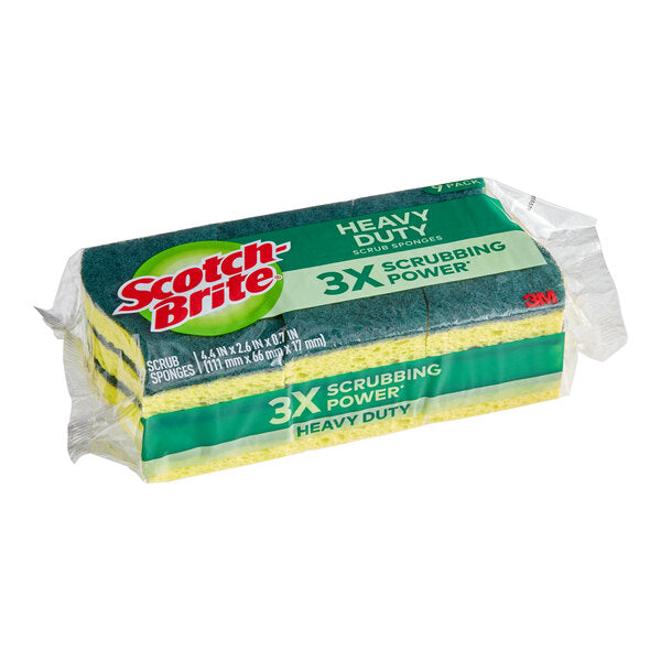 Scotch-Brite Scrub Sponges - Heavy Duty (9/pack)