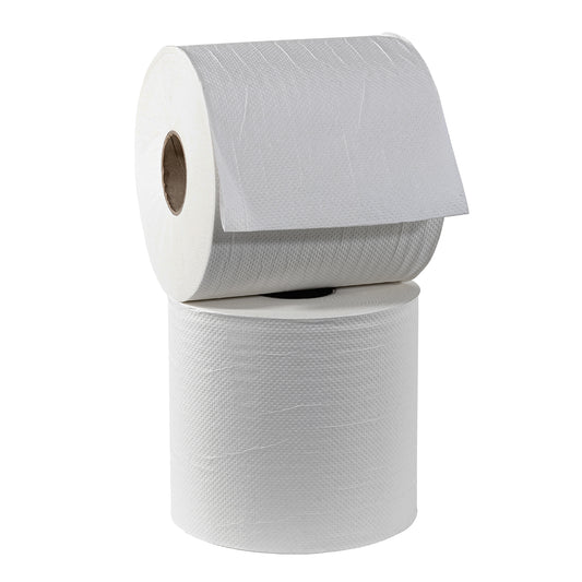 Platinum II White Paper Towel Roll 8”, 2" core diameter